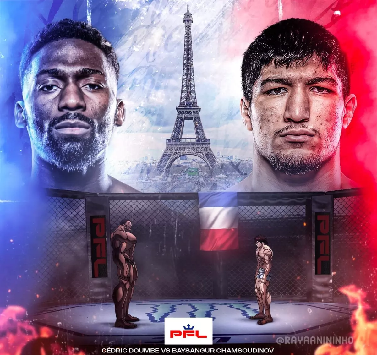 Analyse technique du combat entre Baki et Cédric Doumbé au PFL Paris