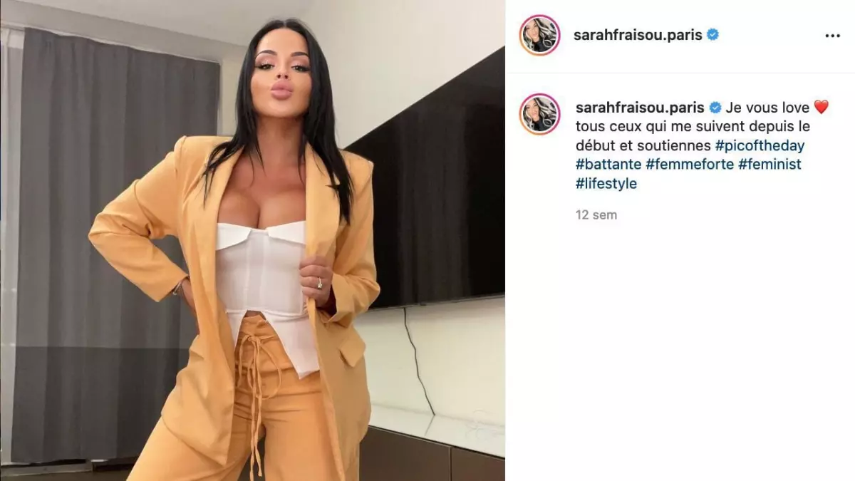 Sarah Fraisou : Une relation amoureuse controversée avec son cousin ?